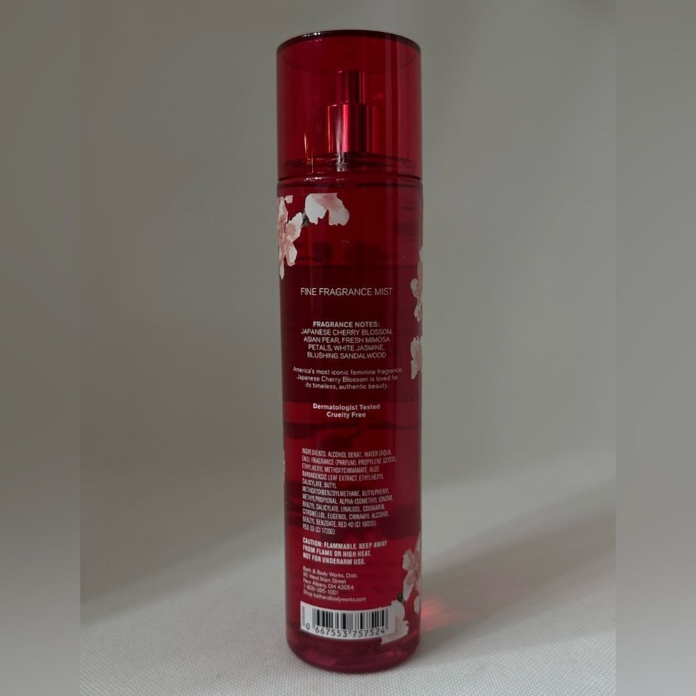 Bath & Body Works Japanese Cherry Blossom Body Fine‎ Mist - Picture 8 of 10